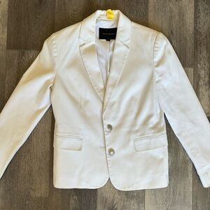 Banana Republic white blazer